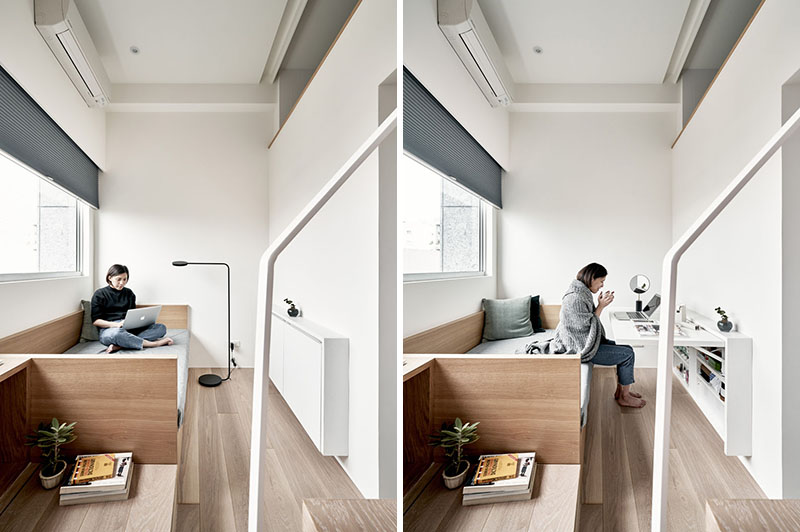 空间被充分利用的22平超小型公寓改造 空间设计 第8张
