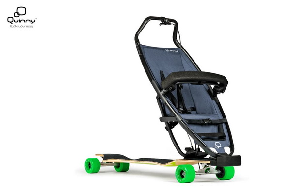 滑板与婴儿车的创意结合 新奇创意 第6张