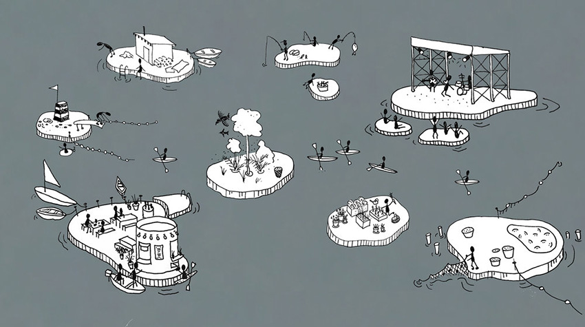 小岛大想法的公共空间设计 新奇创意 第10张