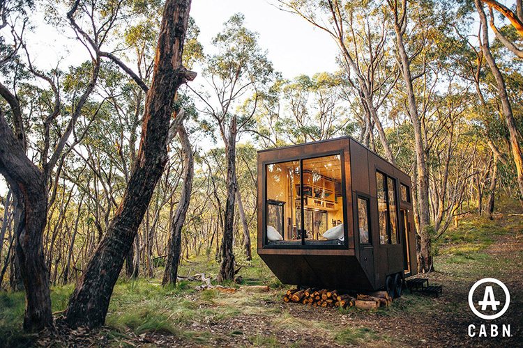 自由移动的舒适小木屋让你享受森林的第一抹阳光 空间设计 第2张