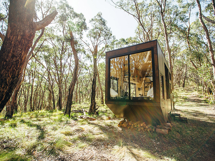自由移动的舒适小木屋让你享受森林的第一抹阳光 空间设计 第10张